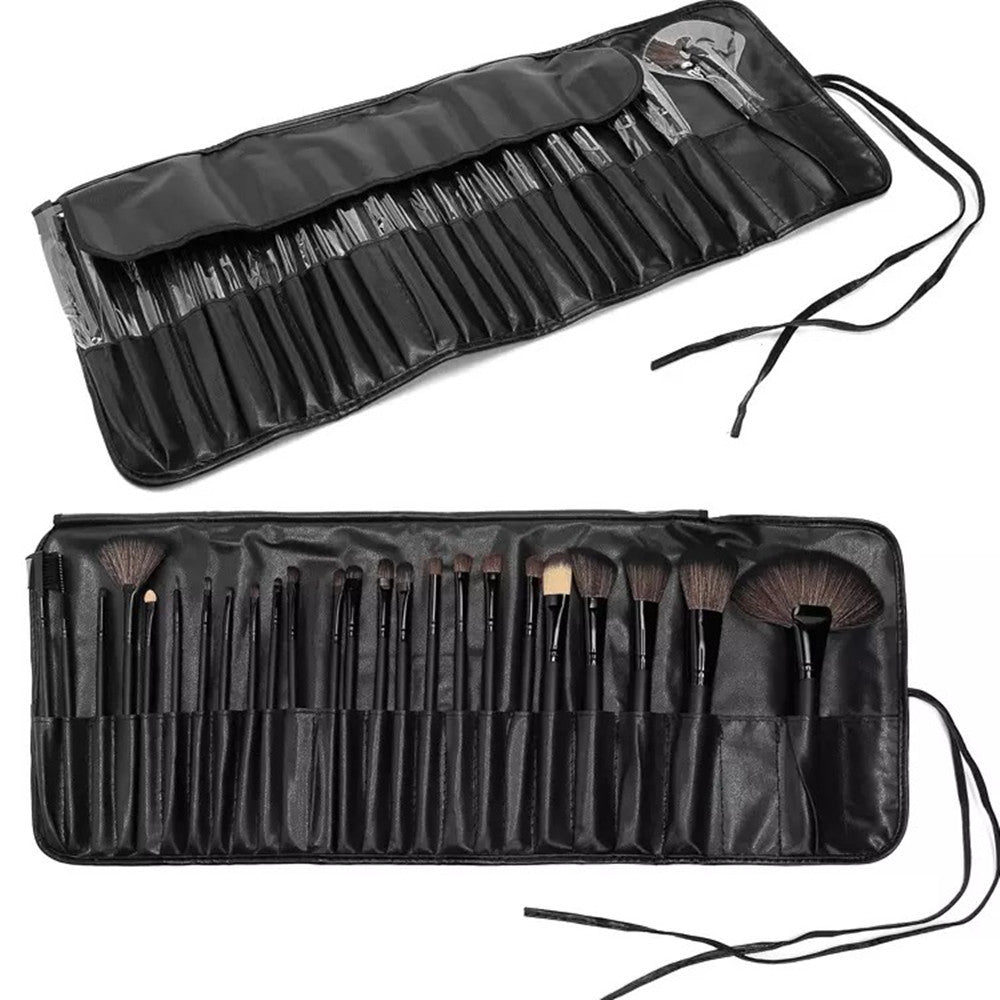 24 Logs Black Makeup Brush Set Brush Beauty Tools Make-up Makeup Brush Set 24 Logs Black Makeup Brush Set Brush Beauty Tools Make-up Makeup Brush Set